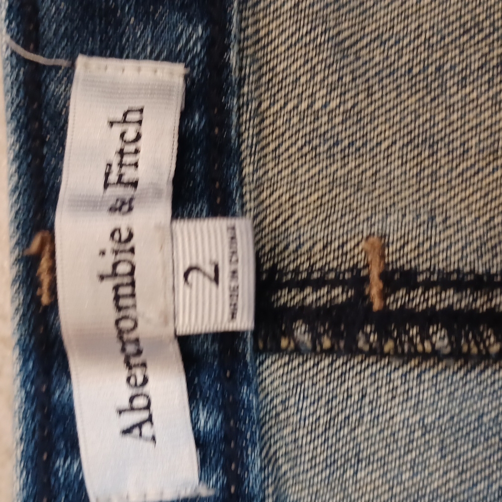 Abercrombie & Fitch Jean Mini Skirt - Picture 4 of 5